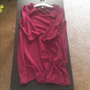 Maroon dress